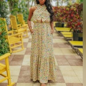 Beautiful Buddy Love Floral Maxi Dress